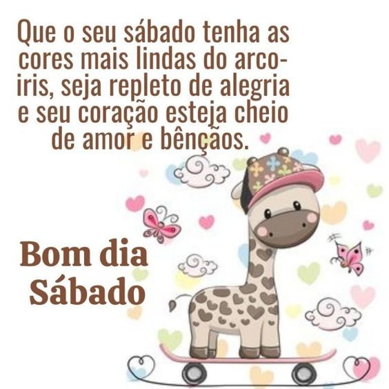 Bom dia Sábado de amor e bênçãos