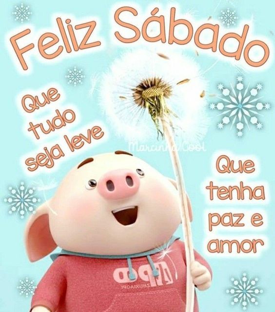 Feliz Sábado de paz e amor