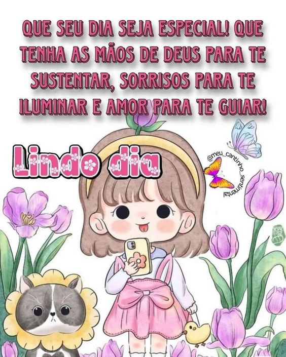 Mensagem de lindo dia especial